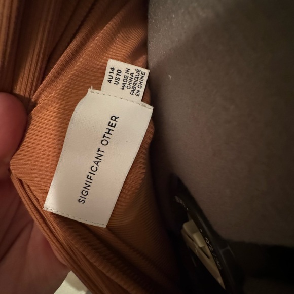 SIGNIFICANT OTHER - ONE SHOULDER MIDI DRESS - Picture 7 of 9